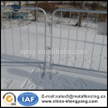 Easy connected galvanised metal tube event barriers temporary fence panels